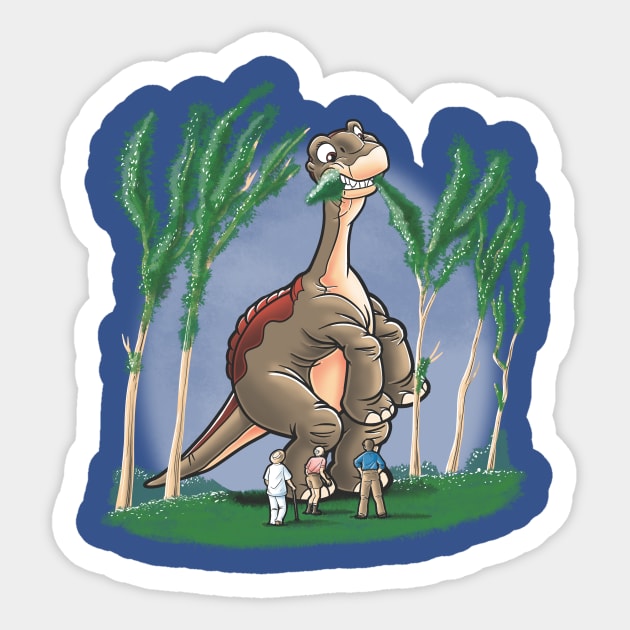 Littlefoot Park Sticker by Cromanart